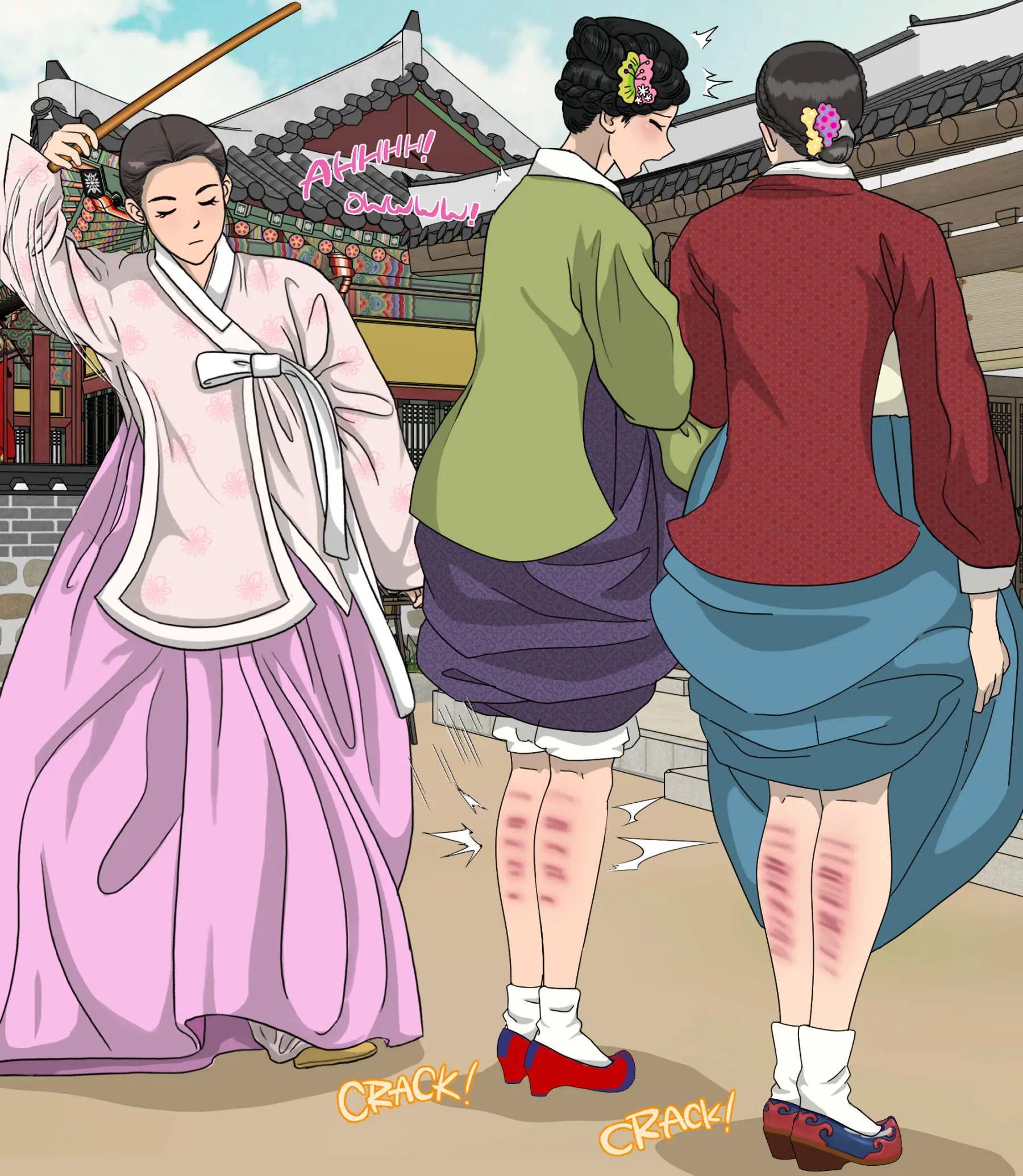 My Spanking Friends